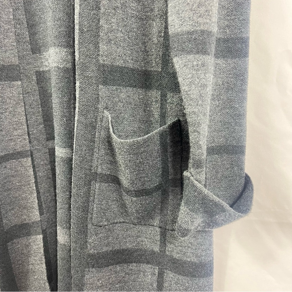 Apt. 9 Gray Plaid Cardigan - Picture 5 of 5